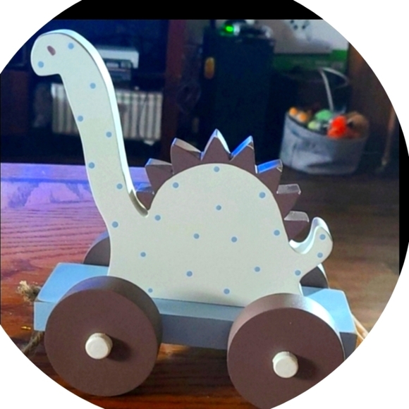 Other - dinosaur pull toy. great for  christmas gift or nursery